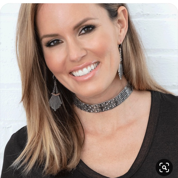 Premier Designs Jewelry - "Double Play" New Choker Necklace or Bracelet